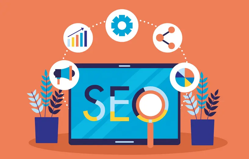 Ilustrasi Website SEO